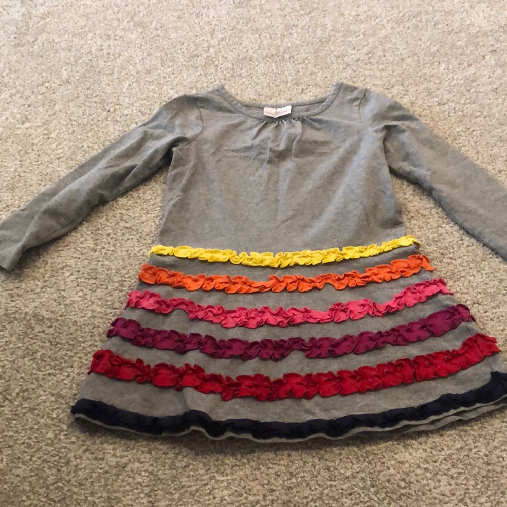 Hanna Andersson dress with ruffle detail